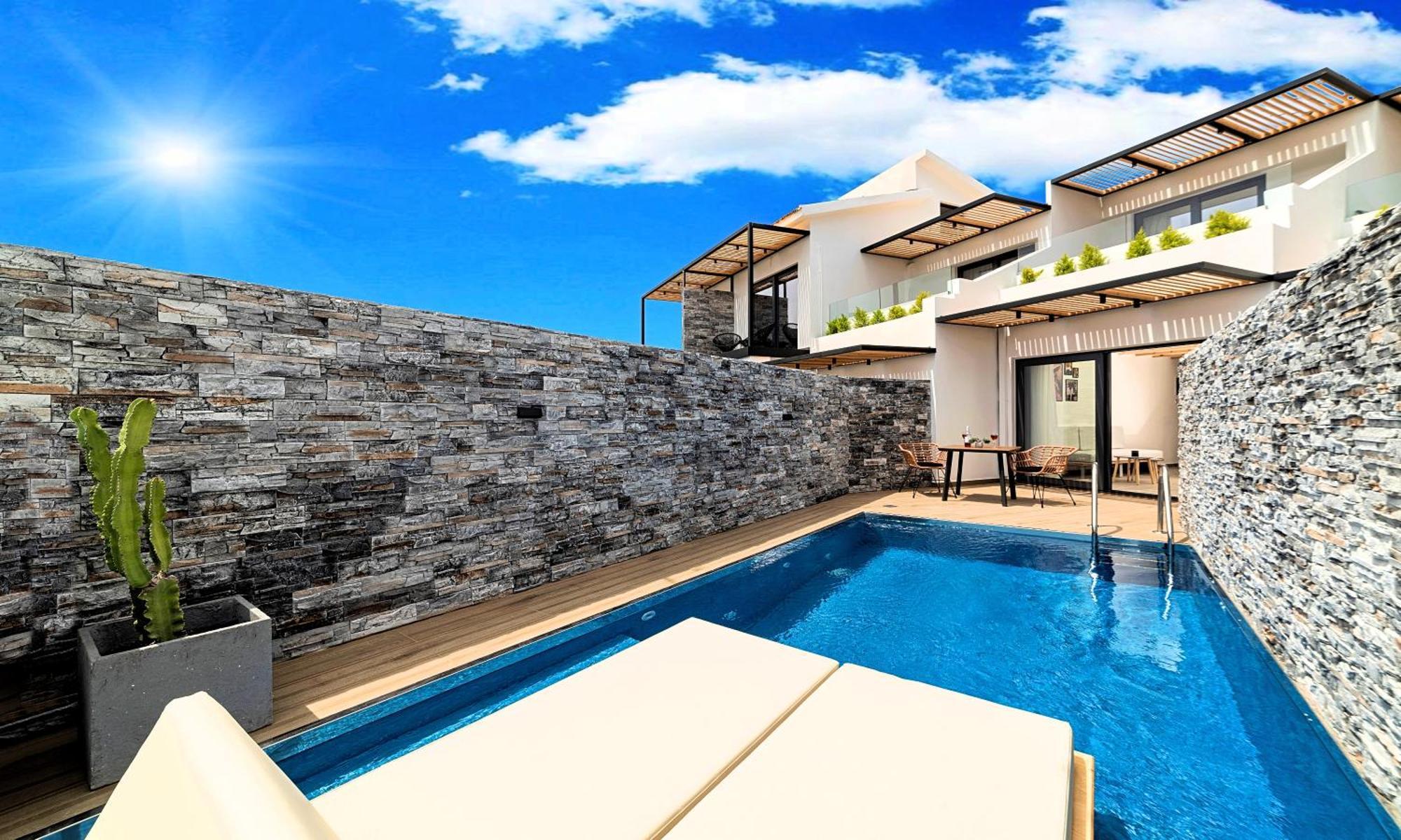 Aelia Suites Ísztro Kültér fotó